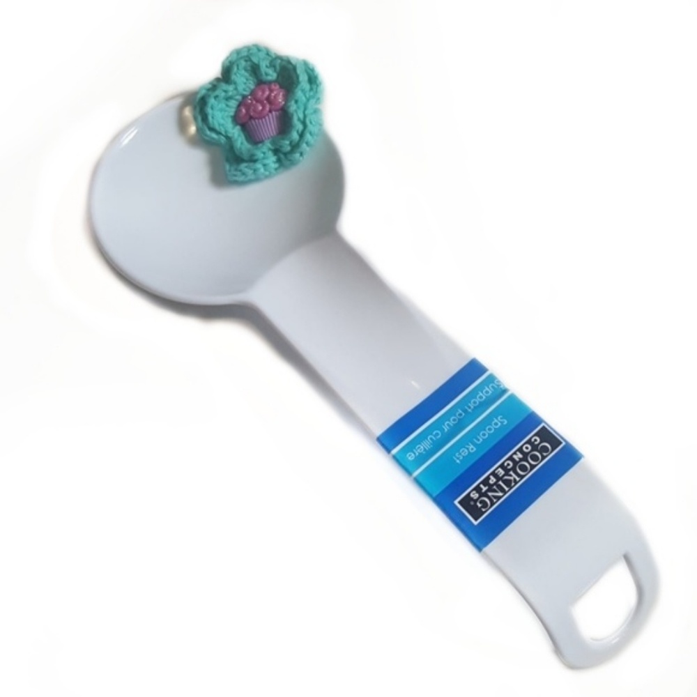 HP👏 Cupcake Plastic Stove Oven Spoon Set-Handmade